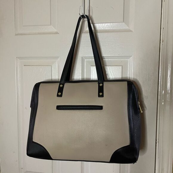 Tutilo New York black & White multi function large laptop bag - Picture 1 of 16
